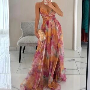 Boutique Floral Maxi Dress